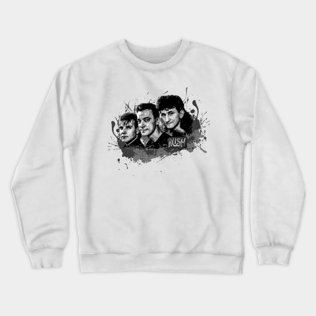 Rush Posed art Crewneck Sweatshirt by channeljihan